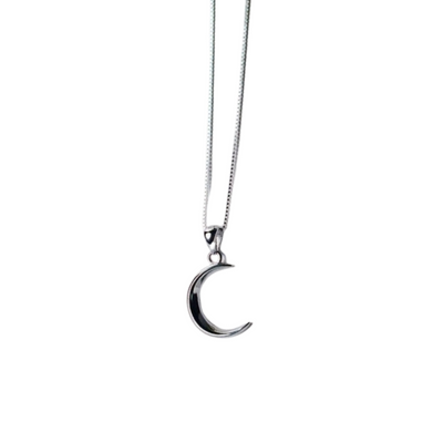 Collier Gothique Lune Femme