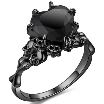 Bague Cœur Noir