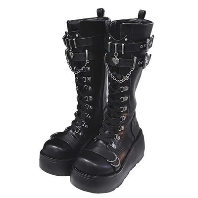 Bottes Noires Hautes