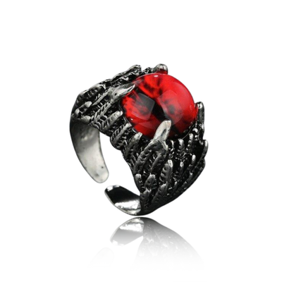 Bague Gothique Rouge