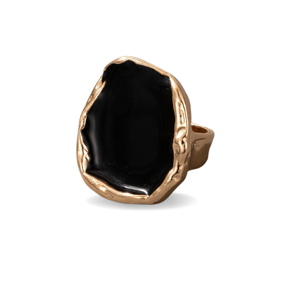 Bague Gothique Noire